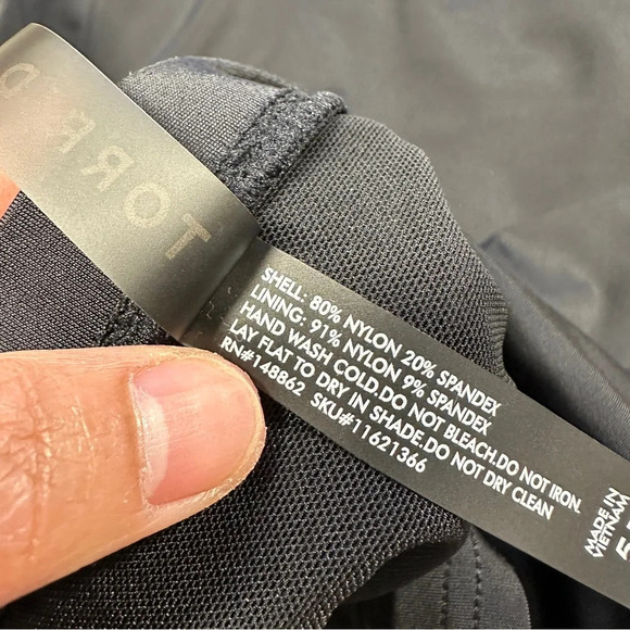 Torrid Underwire Cage Front One Piece Swimsuit in Deep Black Size 5X - Picture 14 of 15